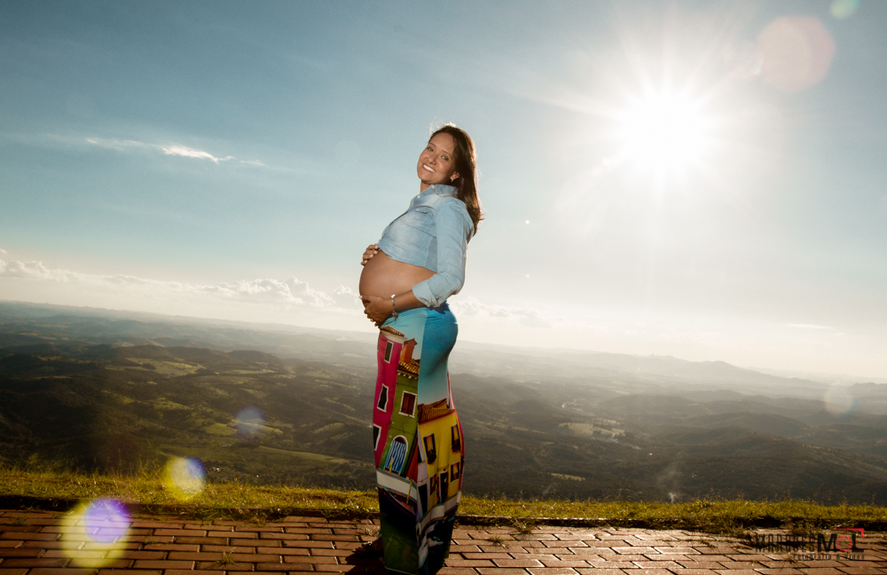 Ensaio Gestante Topo do Mundo fotografo Marques Mol
