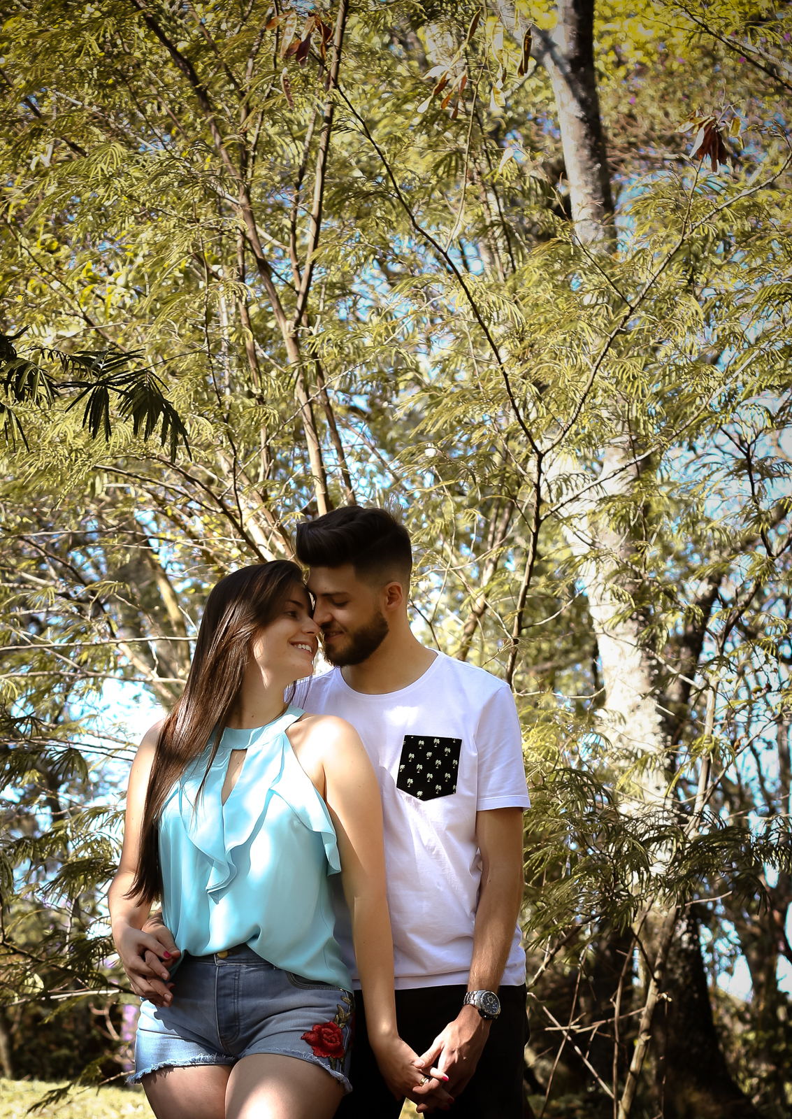 Nathalia e Herbert parque das Mangabeiras