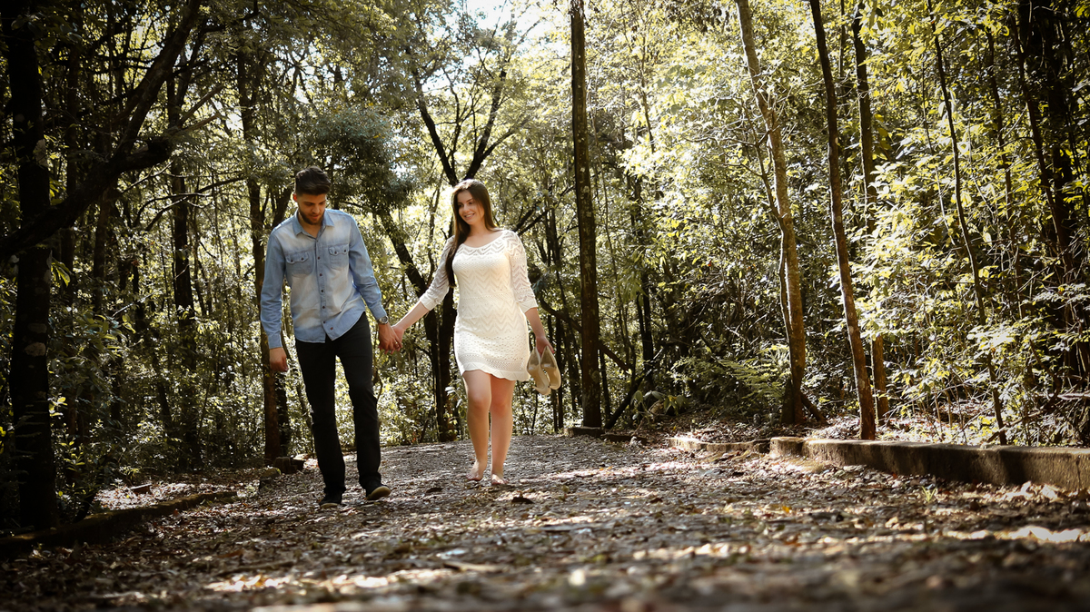 Nathalia e Herbert parque das Mangabeiras