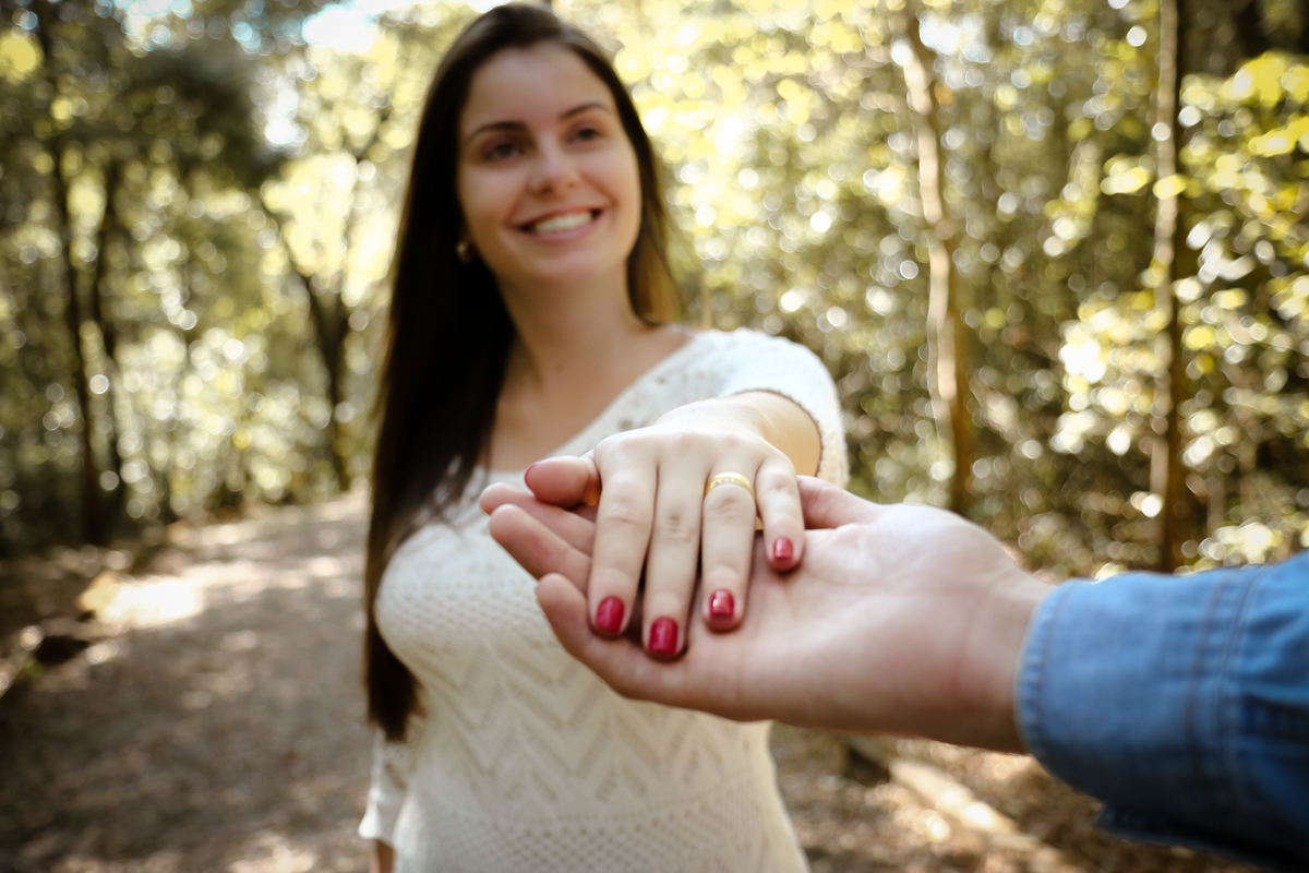 Nathalia e Herbert parque das Mangabeiras