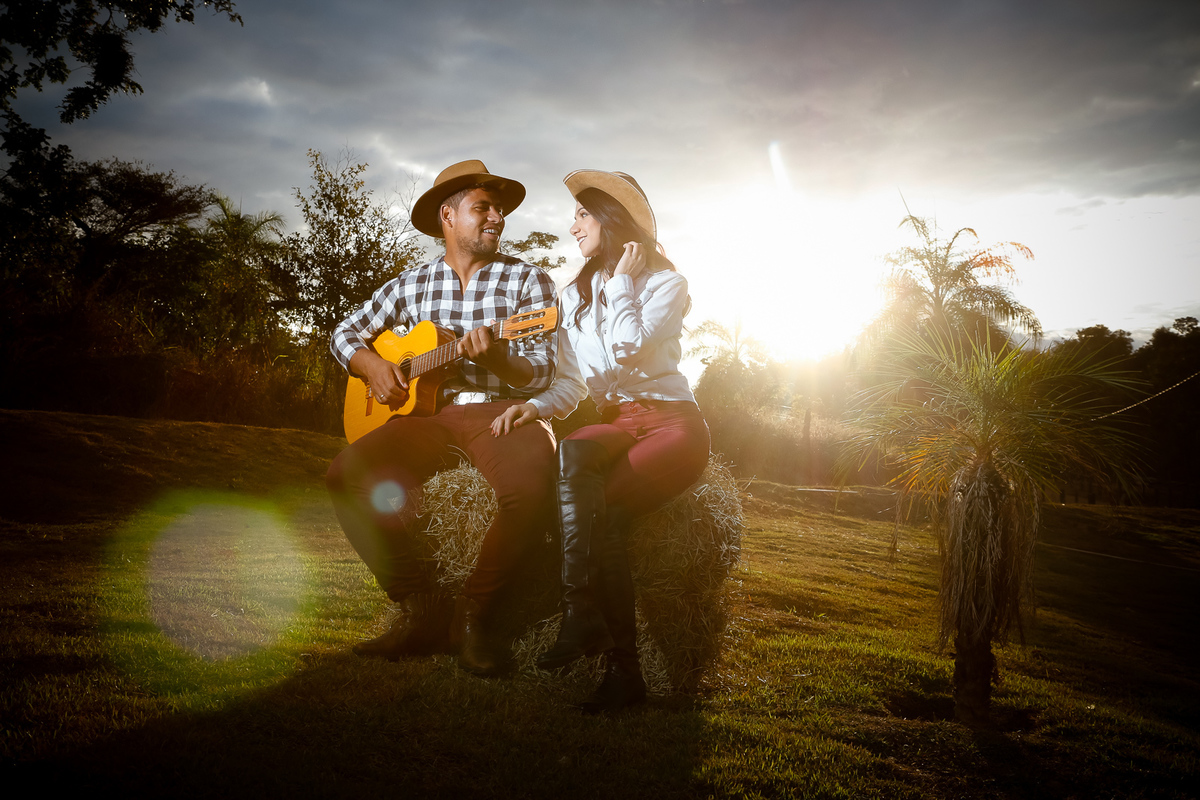 Ensaio Nikole e Paulo Fazenda Haras Nova York 