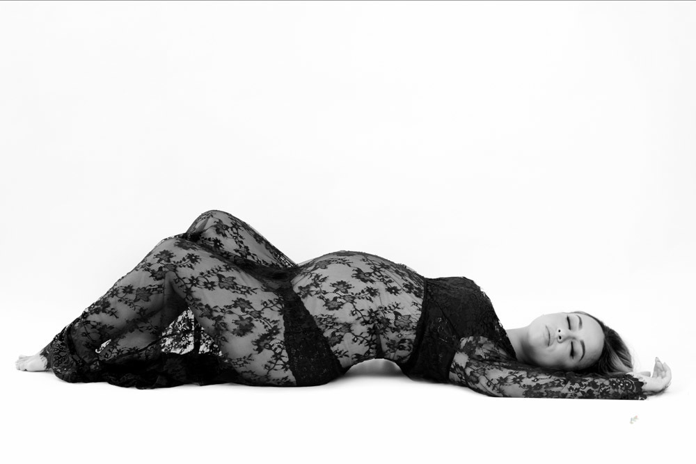 Ensaio de Gestante em Estúdio - BH  - Natália Melo Fotografia