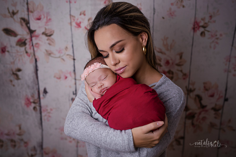 ensaio newborn em estudio, Belo Horizonte - MG - Natália Melo Fotografia