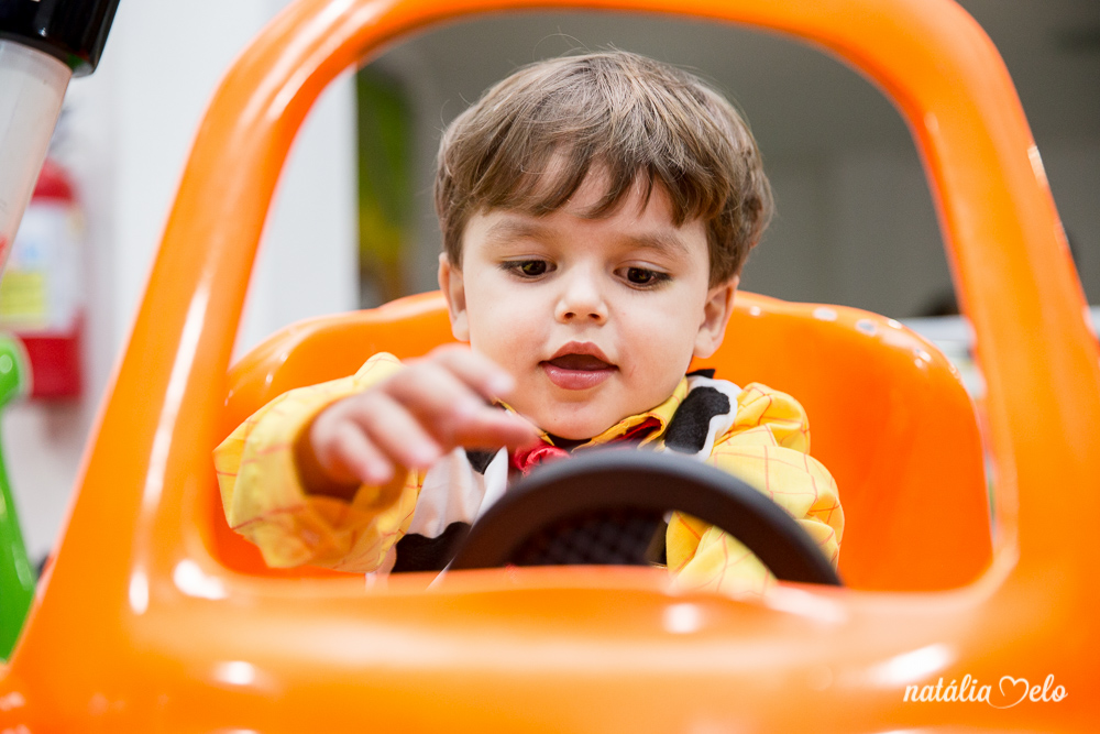 Aniversário de 3 anos do Miguel no tema Toy Story no Buffet Expresso Alegria em Belo Horizonte - MG, Fotos da Fotógrafa Natália Melo