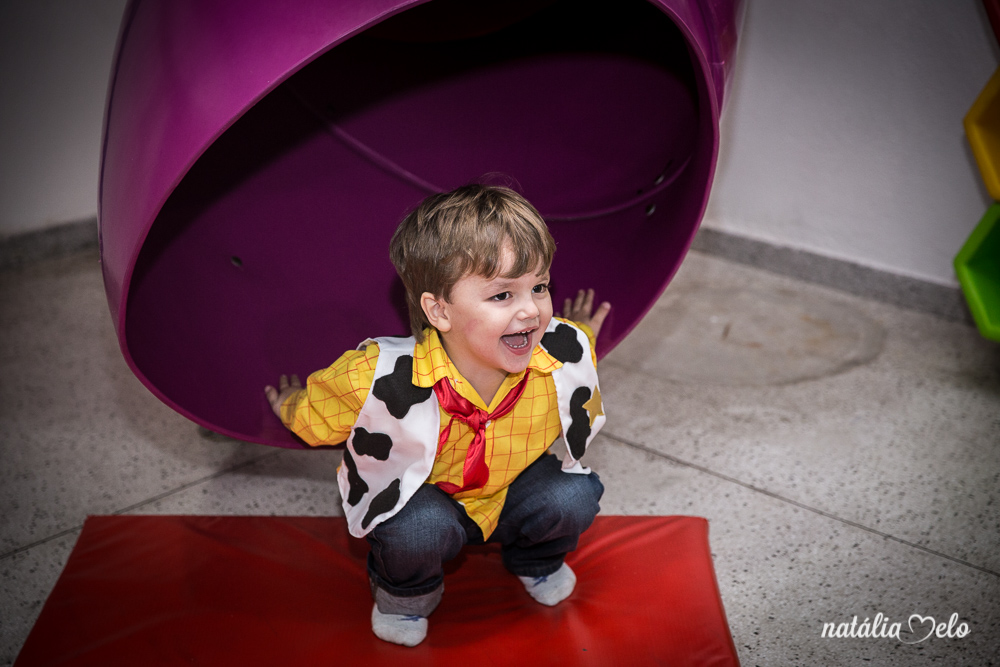 Aniversário de 3 anos do Miguel no tema Toy Story no Buffet Expresso Alegria em Belo Horizonte - MG, Fotos da Fotógrafa Natália Melo
