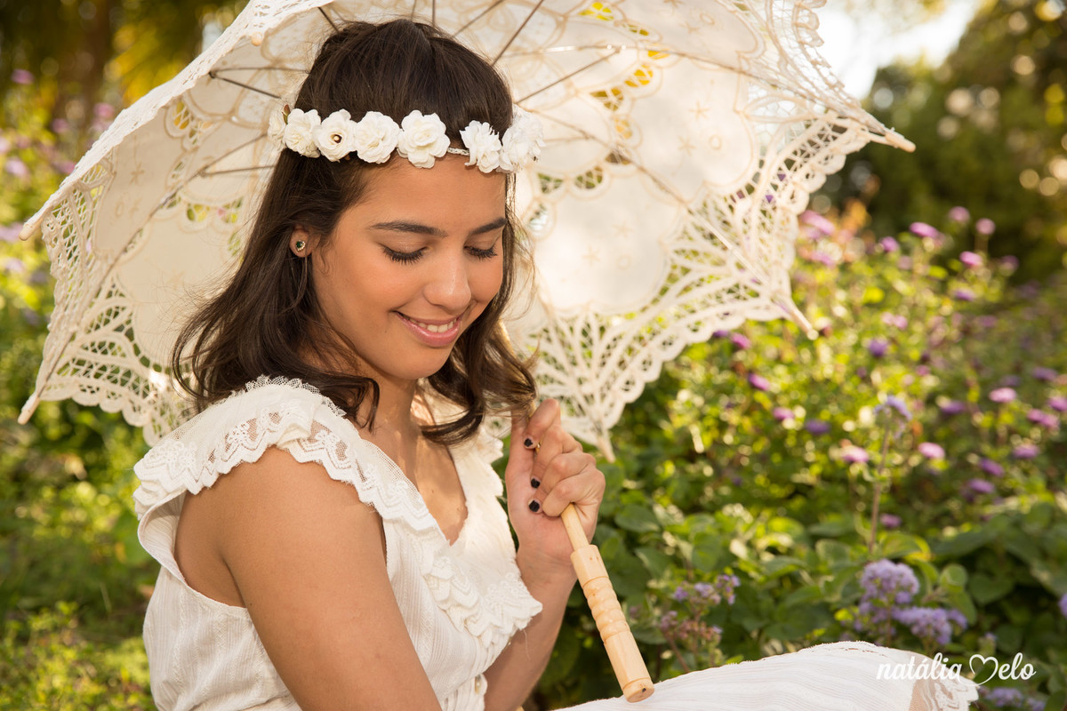 ensaio fotografico de 15 anos realizado no Jardim Botânico em Belo Horizonte - MG pela fotógrafa Natália Melo