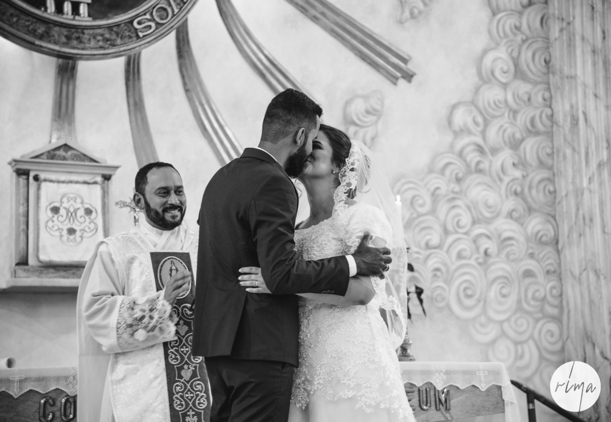 Carol e José Ricardo - Cerimônia igreja - casamento 17