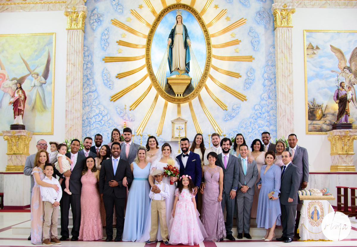 Carol e José Ricardo - Cerimônia igreja - casamento 19