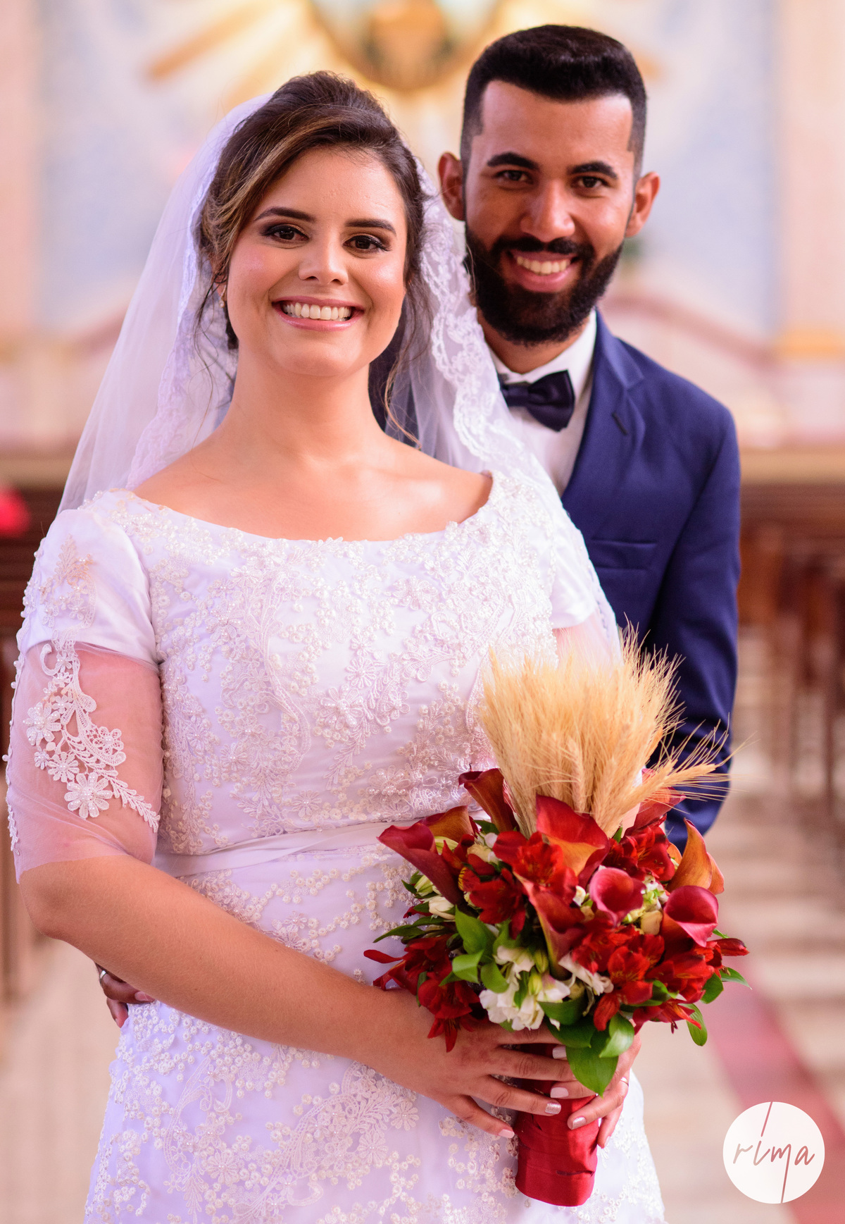 Carol e José Ricardo - Cerimônia igreja - casamento - ensaio 22