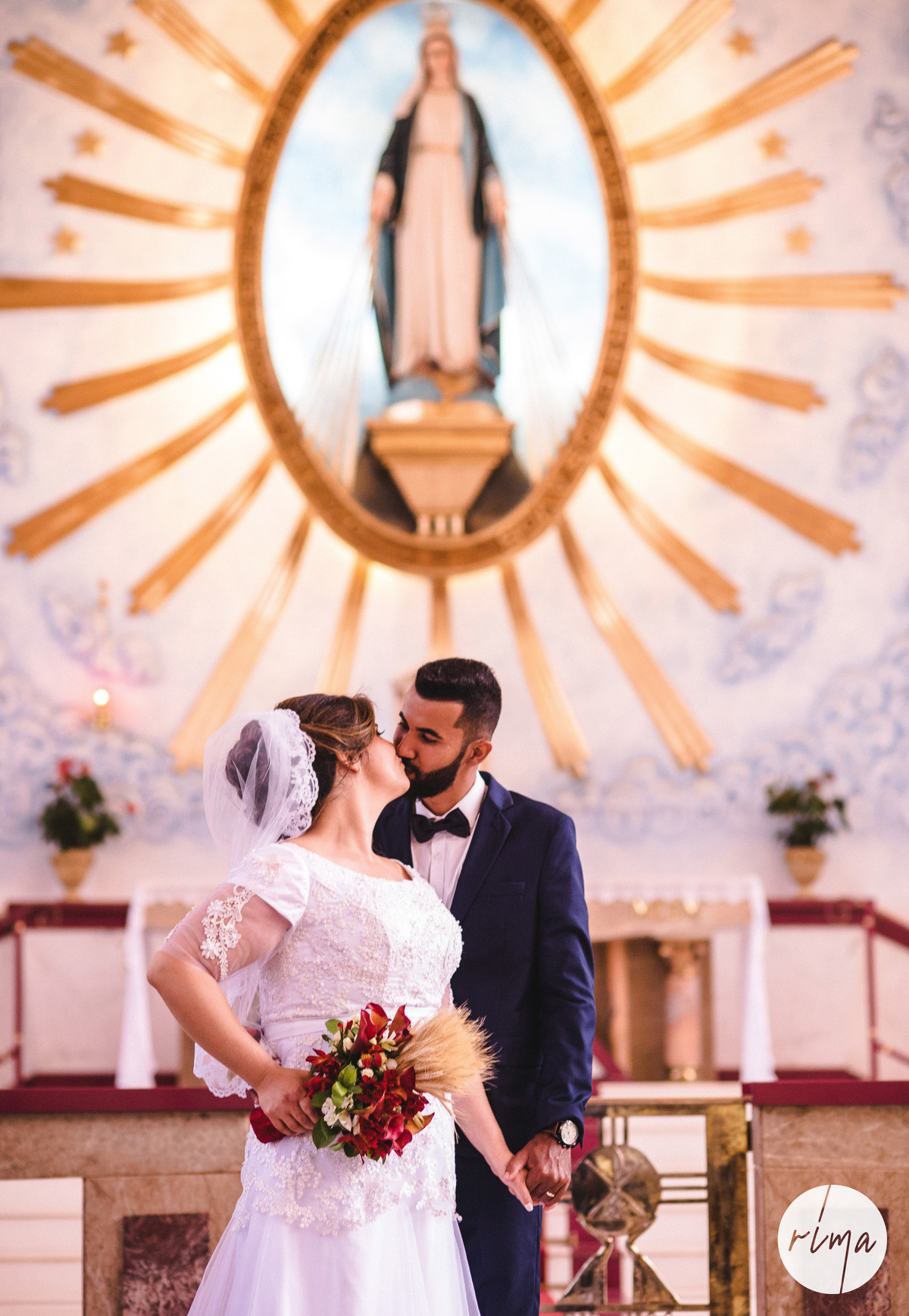 Carol e José Ricardo - Cerimônia igreja - casamento - ensaio 24