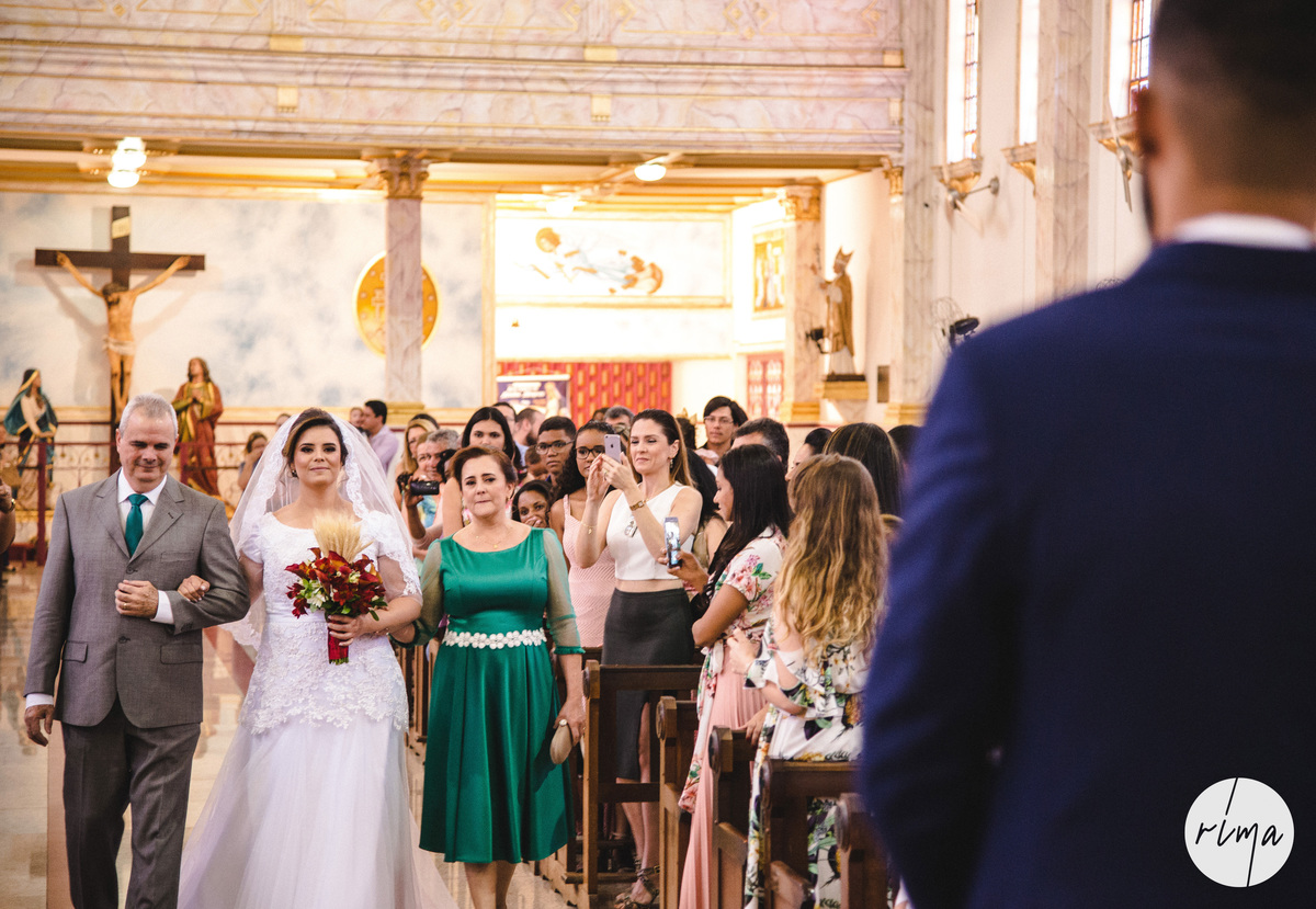 Carol e José Ricardo - Cerimônia igreja - casamento 11