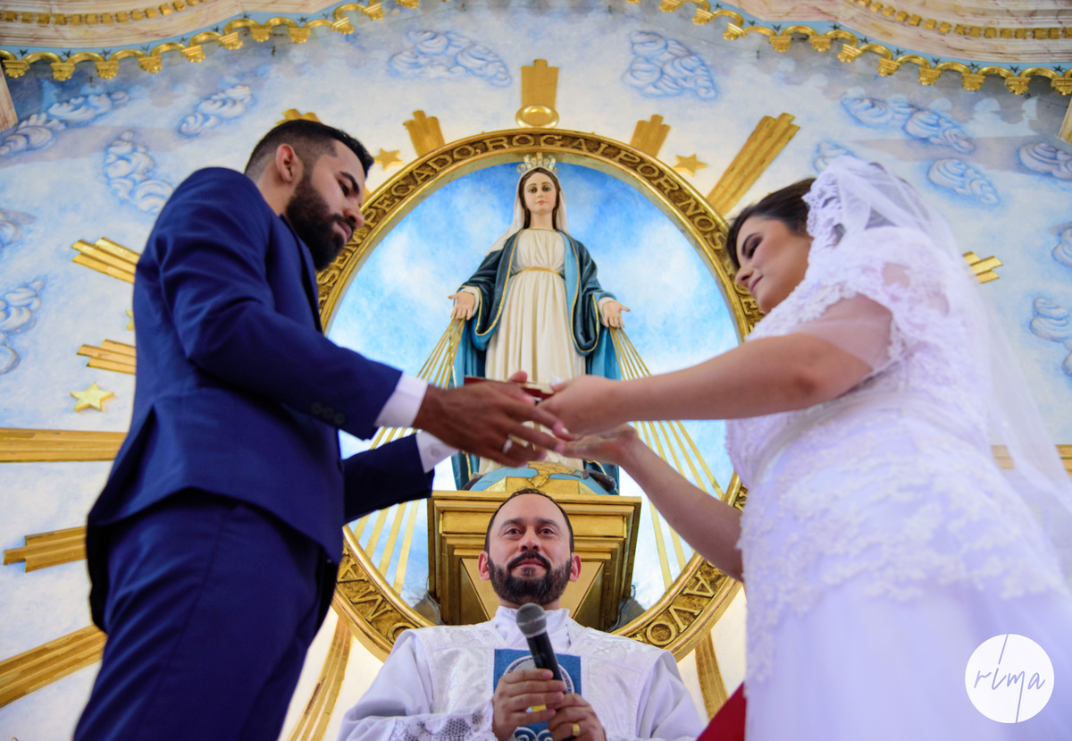 Carol e José Ricardo - Cerimônia igreja - casamento 16