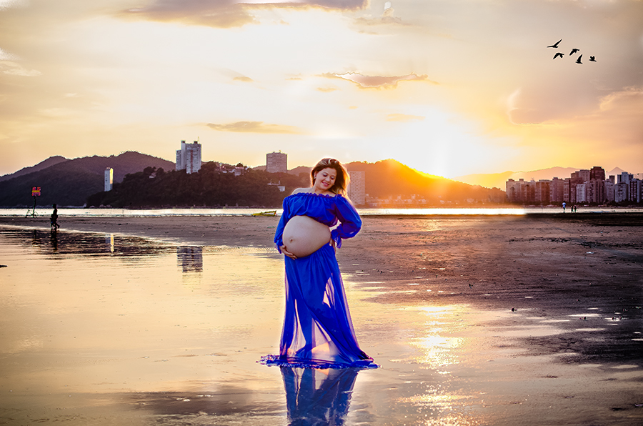Ensaio Gestante /Santos/SP