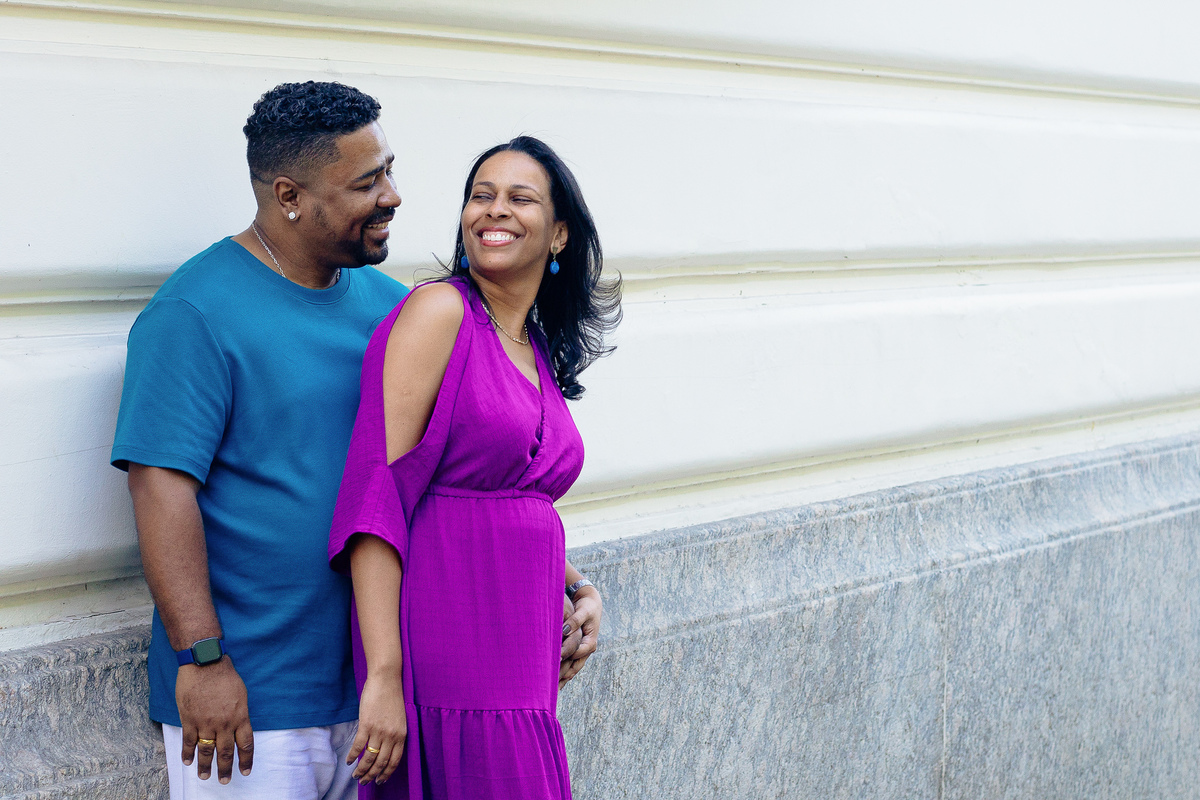 Ensaio pré casamento - Casamento RJ - Fotografia de Casamento - Casal negro - Fotógrafo de Casamento - Centro do Rio 