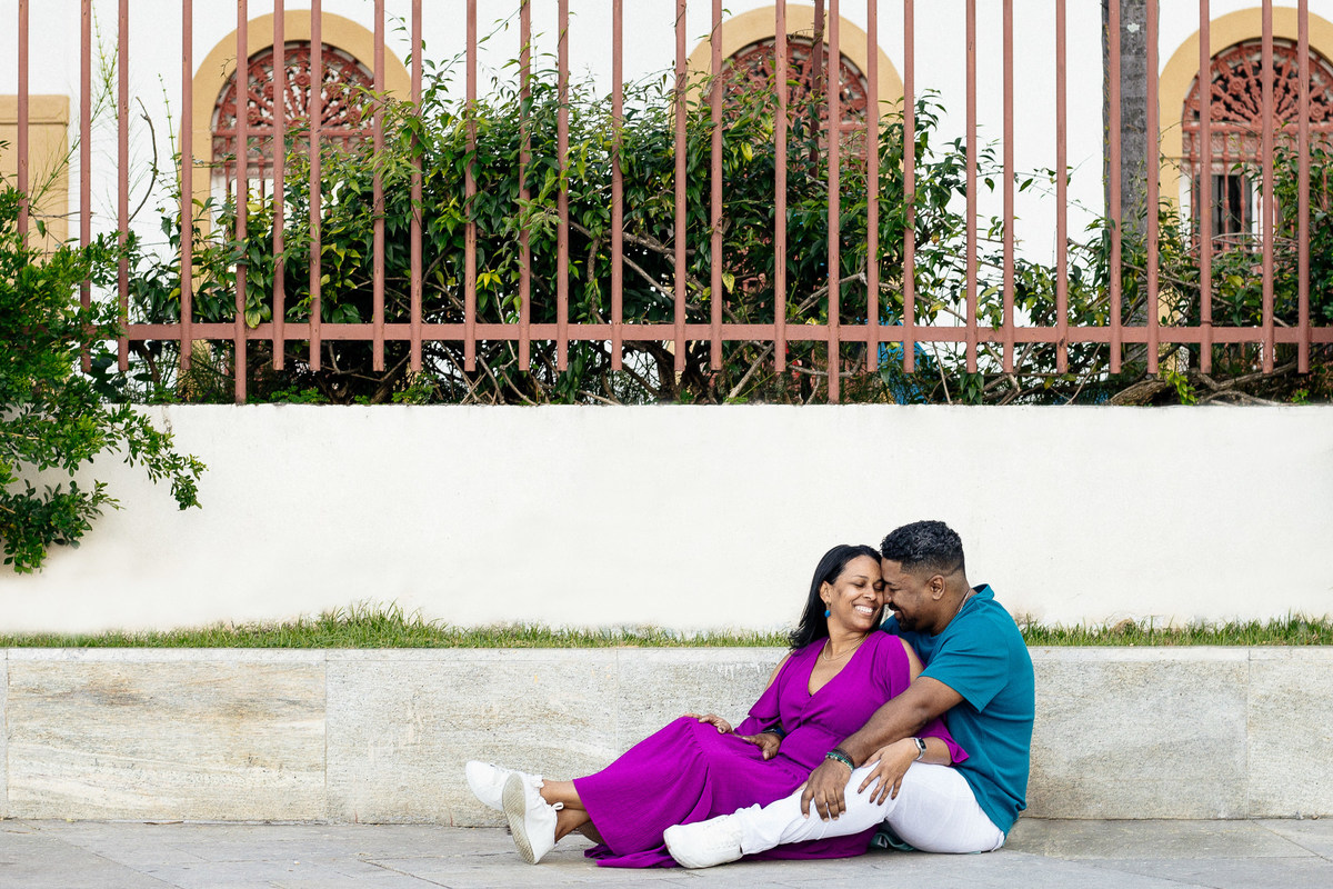 Ensaio pré casamento - Casamento RJ - Fotografia de Casamento - Casal negro - Fotógrafo de Casamento - Centro do Rio 
