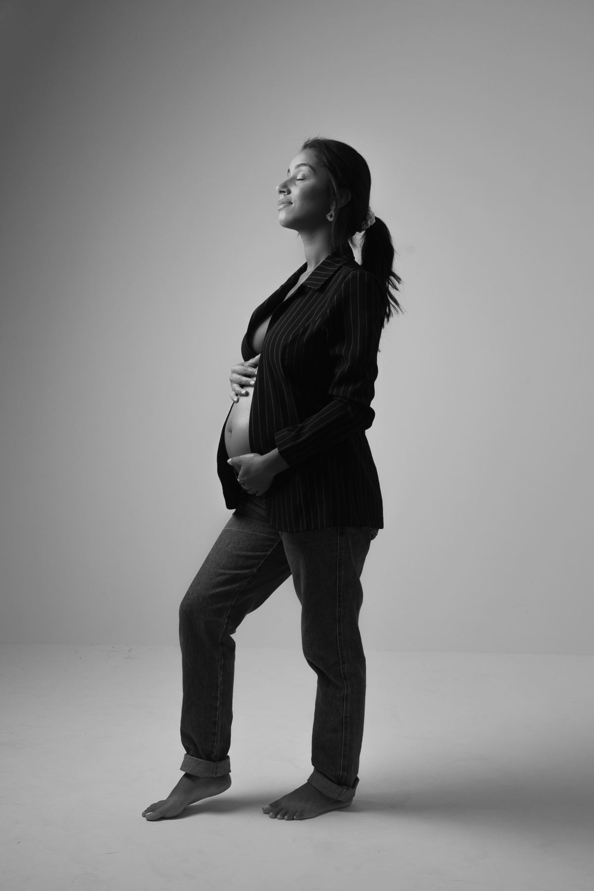 ensaio gestante em estúdio belo horizonte contagem