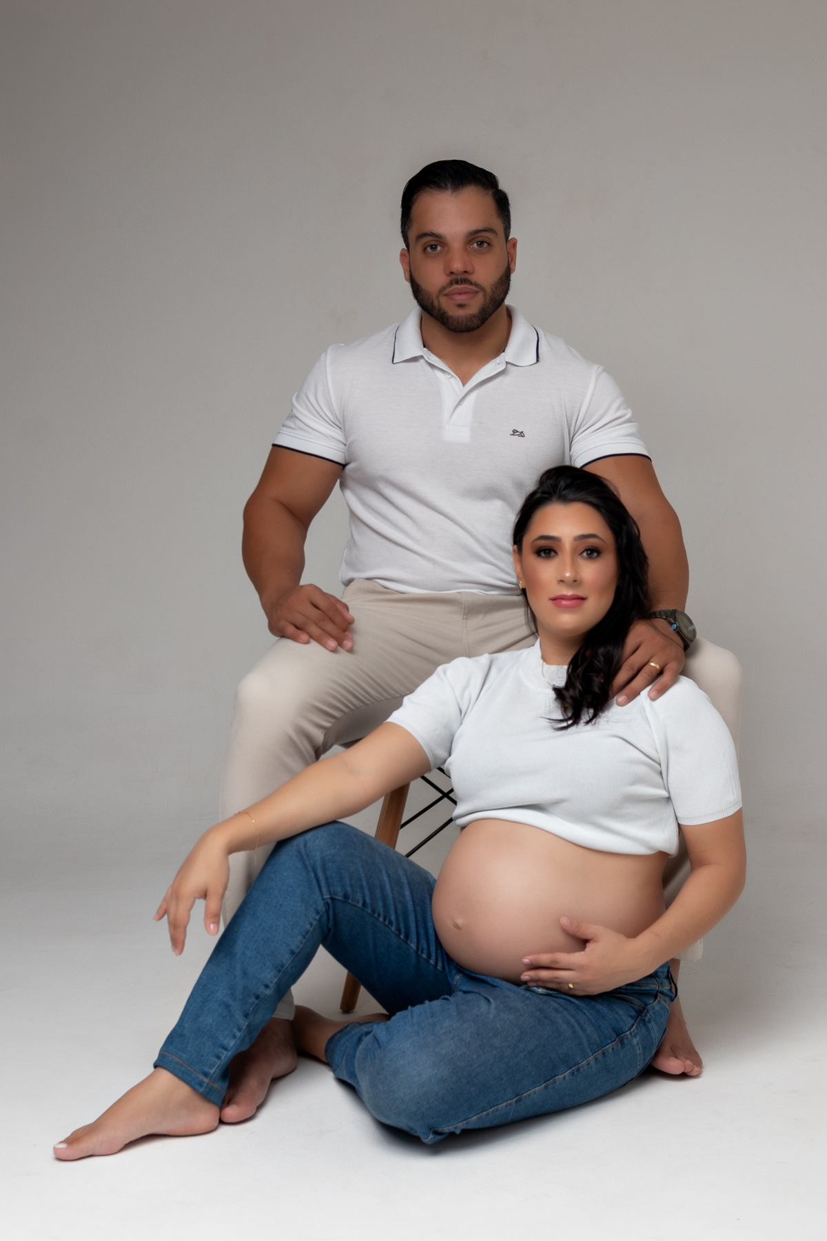 ensaio de gestante em estúdio belo horizonte bh barreiro contagem marcos felipe fotografia