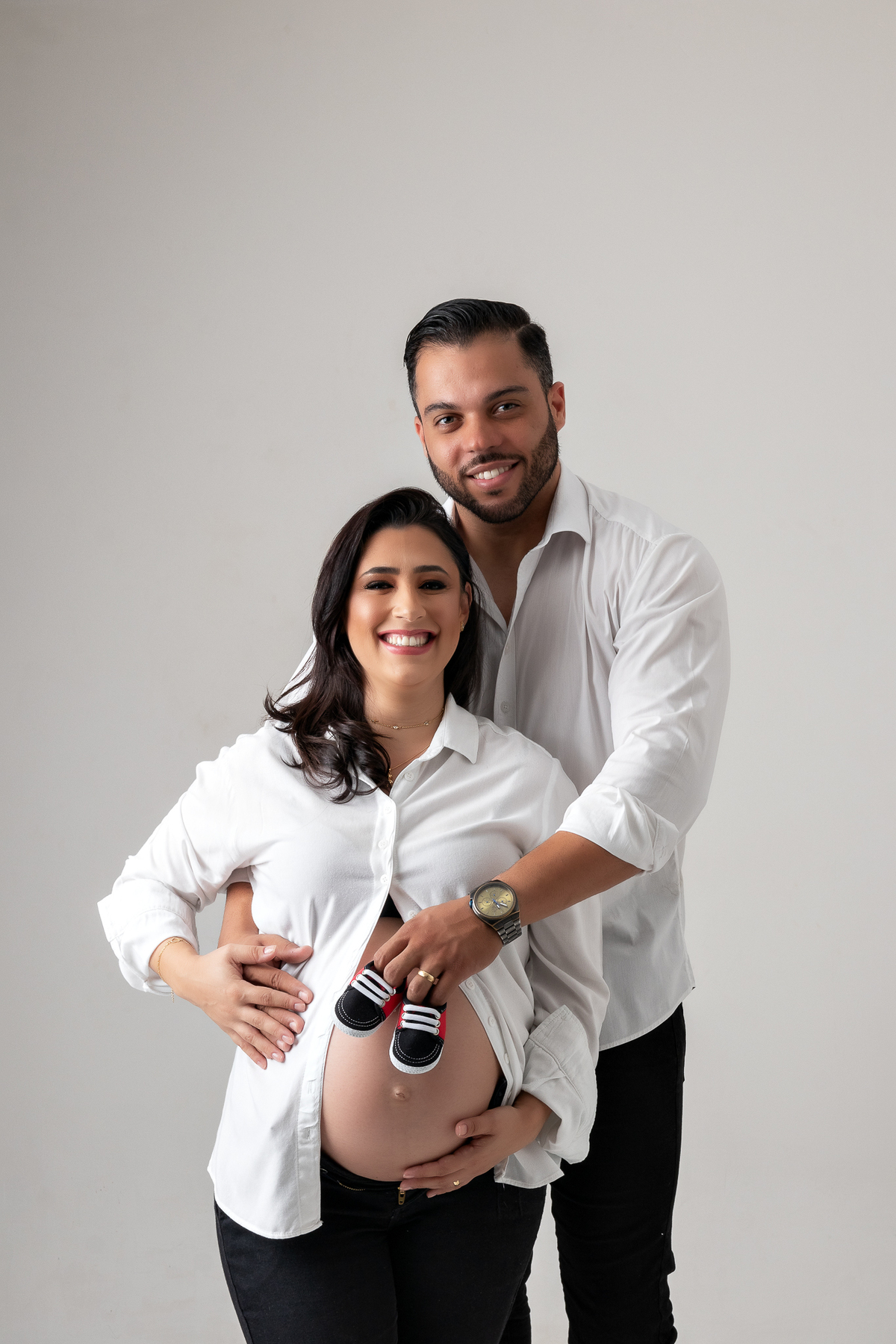 ensaio de gestante em estúdio belo horizonte bh barreiro contagem marcos felipe fotografia