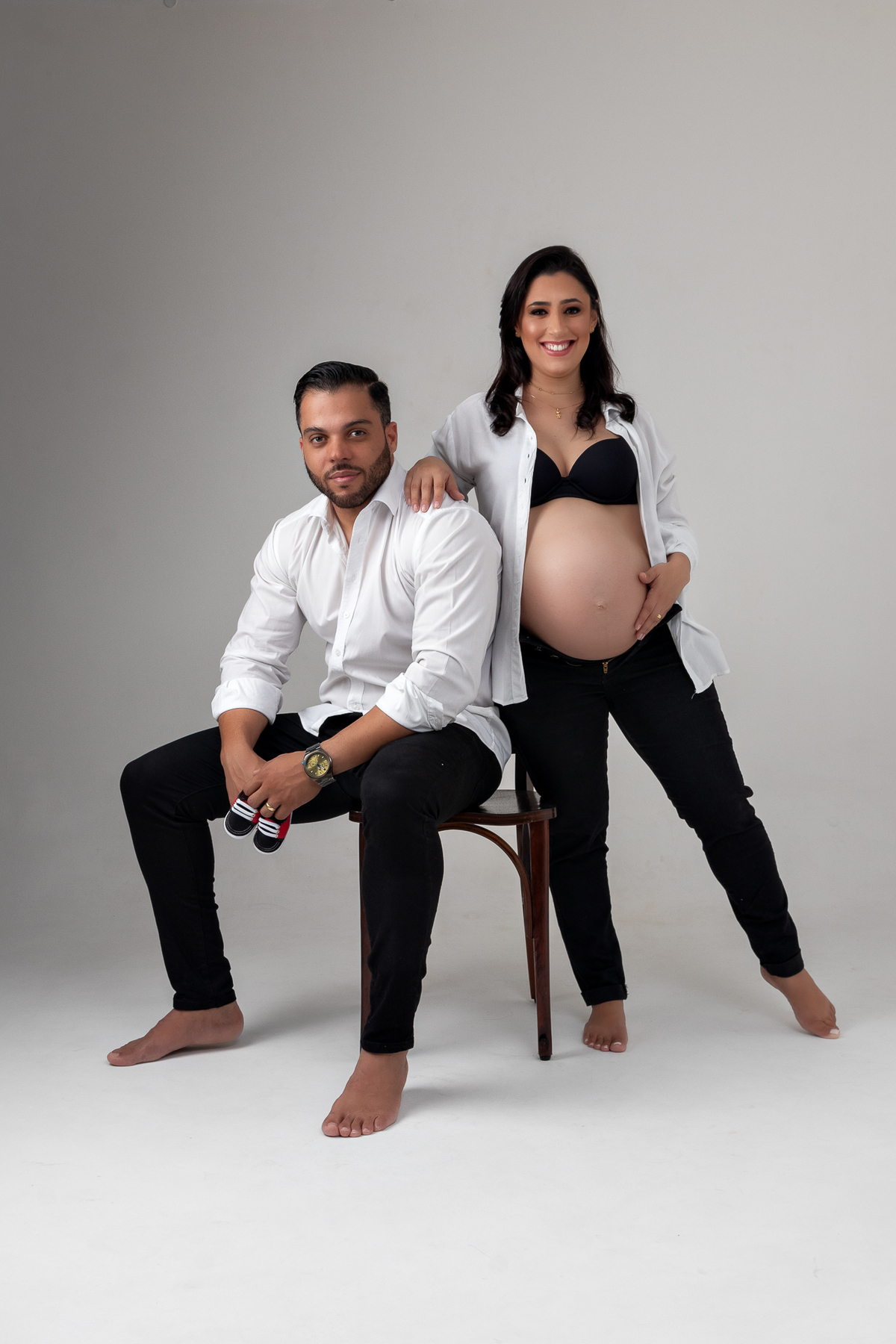 ensaio de gestante em estúdio belo horizonte bh barreiro contagem marcos felipe fotografia