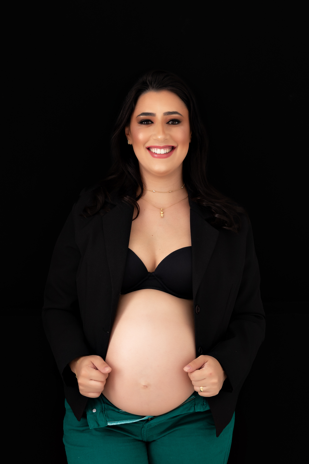 ensaio de gestante em estúdio belo horizonte bh barreiro contagem marcos felipe fotografia