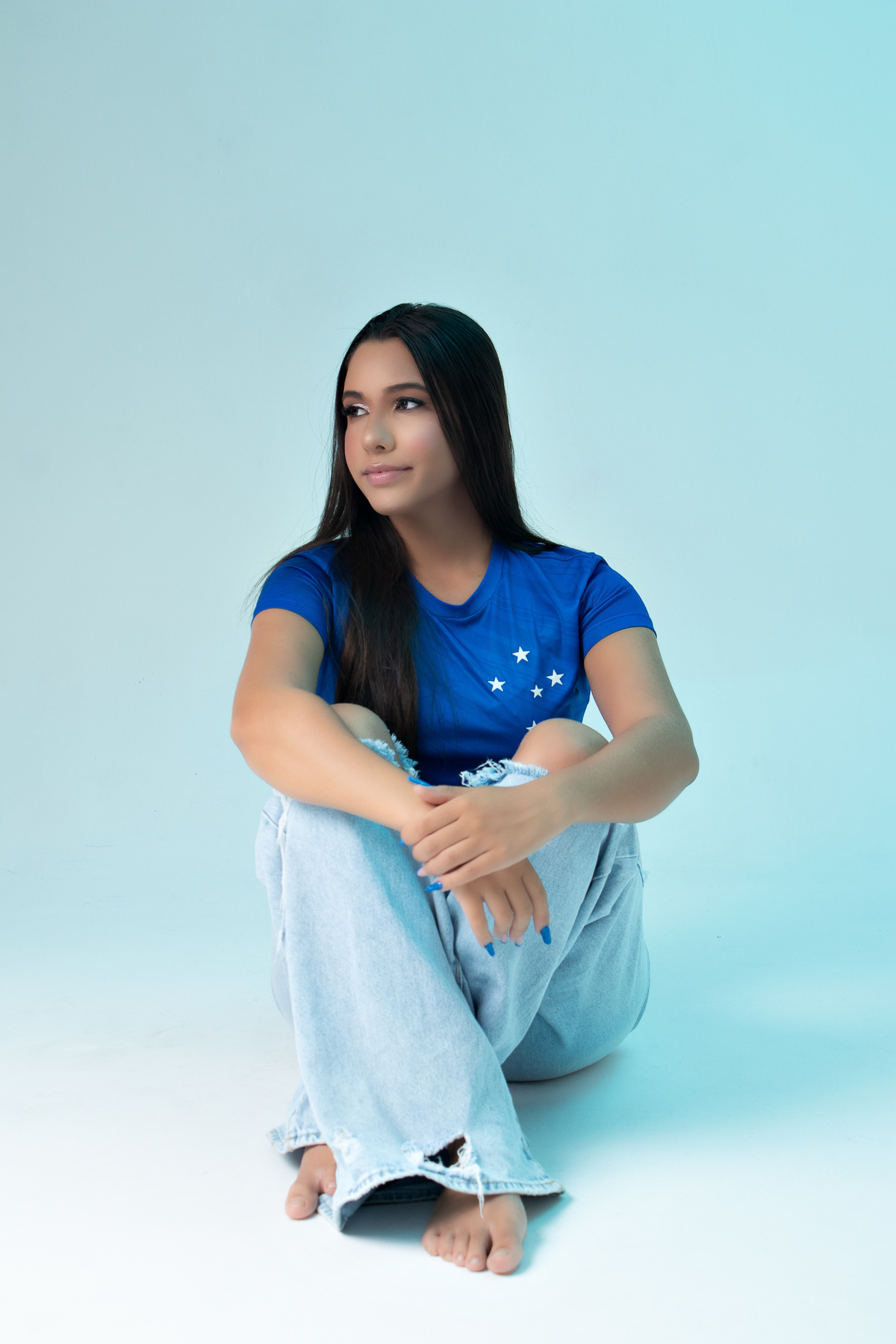 ensaio debutante 15 anos em estúdio belo horizonte bh contagem cruzeiro rosa chique elegante branco preto marcos felipe fotografia