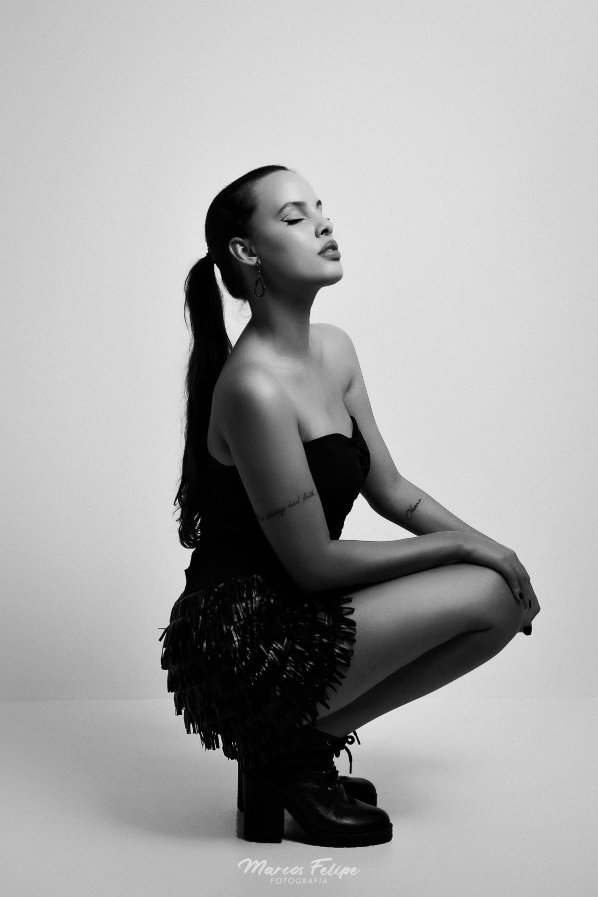 ensaio feminino casual em estúdio belo horizonte contagem