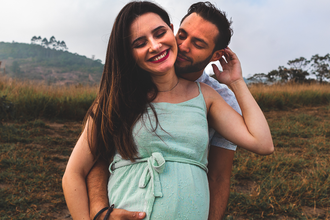 foto de casal gestante 
