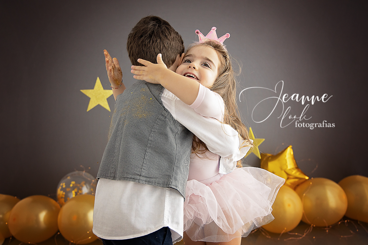 sessão fotográfica de irmãos