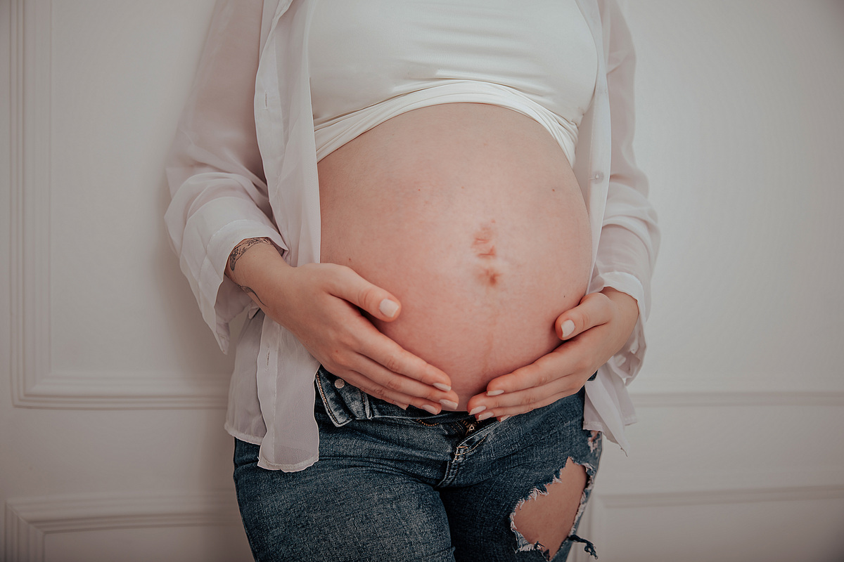 A Doce Espera do Antony - Ensaio de Gestante - Home Studio Angel Gusmão Fotografia  