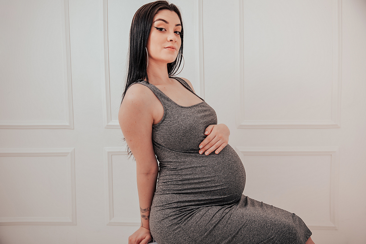  A Doce Espera do Antony - Ensaio de Gestante - Home Studio Angel Gusmão Fotografia  