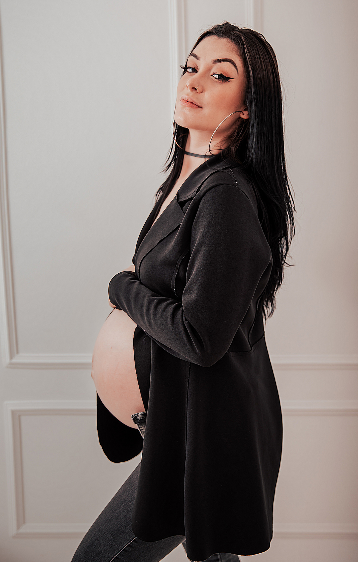  A Doce Espera do Antony - Ensaio de Gestante - Home Studio Angel Gusmão Fotografia  