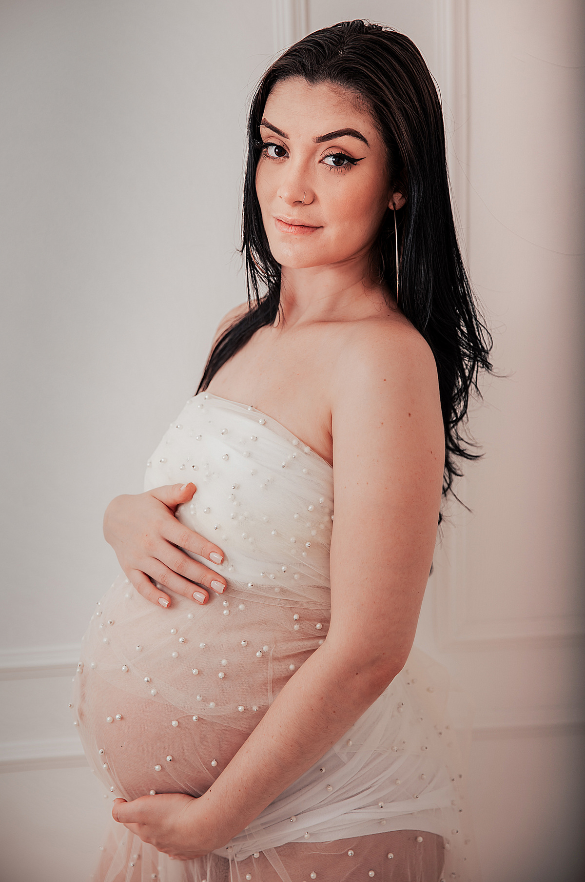  A Doce Espera do Antony - Ensaio de Gestante - Home Studio Angel Gusmão Fotografia  