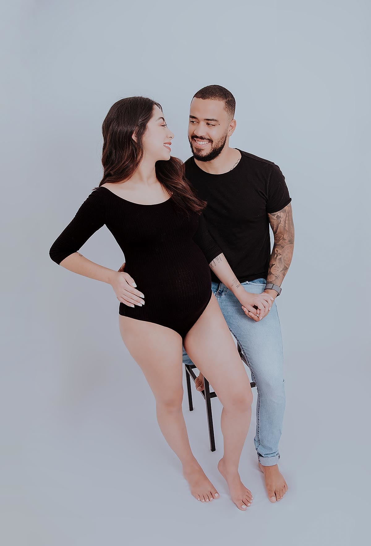 A doce espera de: Sophia (Giulia e Lucas ) - Gestante - Home Studio Angel Gusmão Fotografia - Mogi das Cruzes/SP