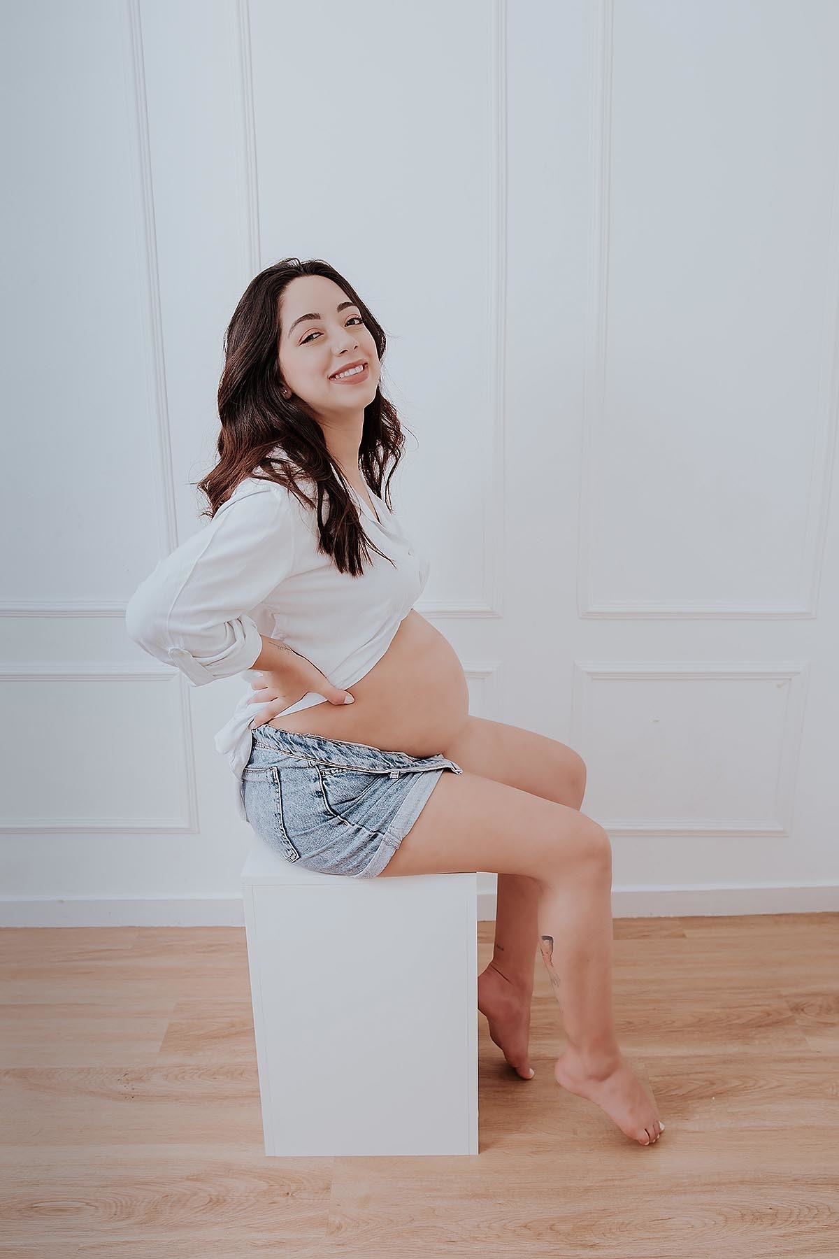 A doce espera de: Sophia (Giulia e Lucas ) - Gestante - Home Studio Angel Gusmão Fotografia - Mogi das Cruzes/SP