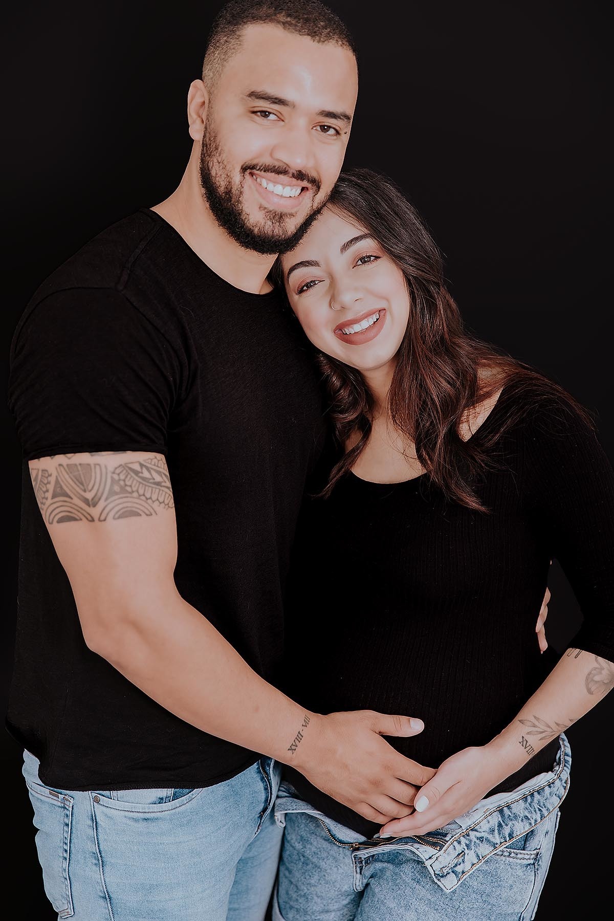 A doce espera de: Sophia (Giulia e Lucas ) - Gestante - Home Studio Angel Gusmão Fotografia - Mogi das Cruzes/SP