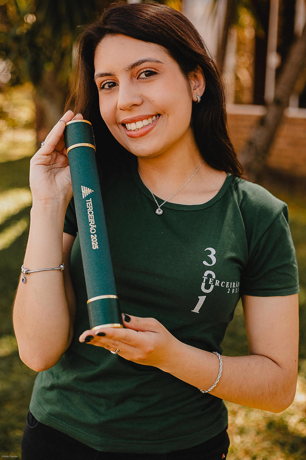 Registro espontâneo dos formandos do terceirão em Camaquã RS