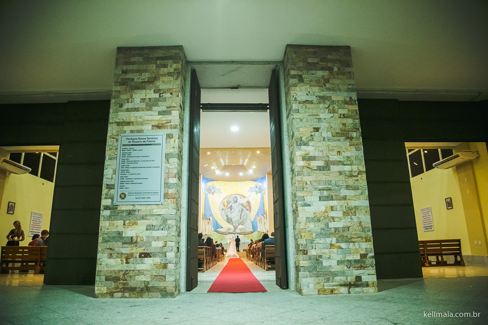 vista geral da igreja