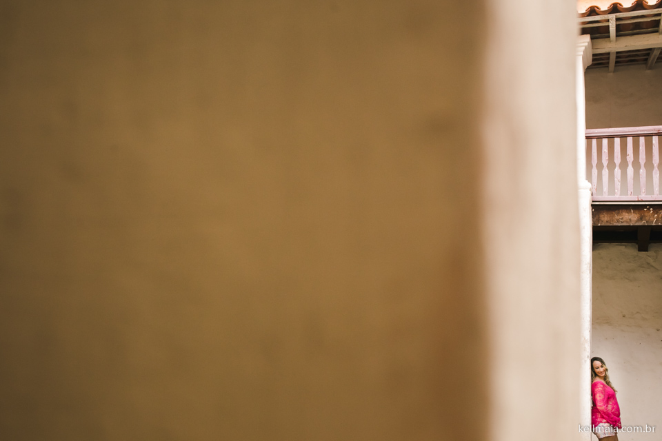 gestante na igreja dos reis magos em nova almeida