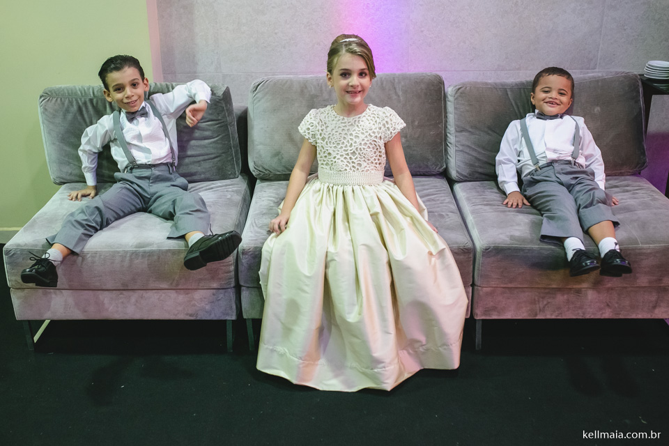 crianças no casamento