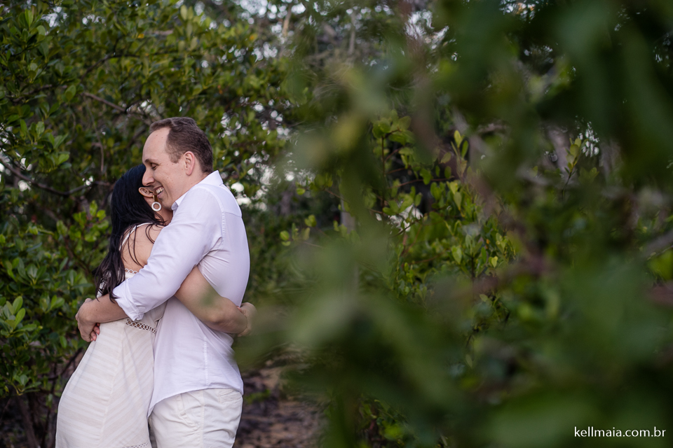 casal na mata biológica em santa cruz