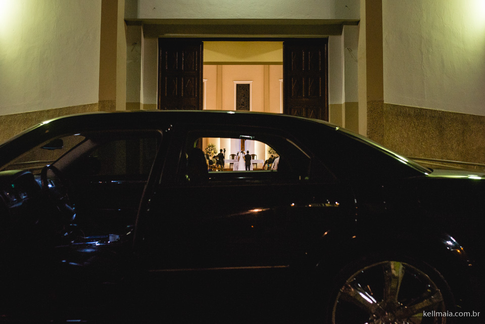 Foto por Kell Maia de Vitória ES, fotografia de casamento Andressa e André, em Vitória/ES e Vila Velha ES 2015, Santuário Santo Antonio e Sindipaes