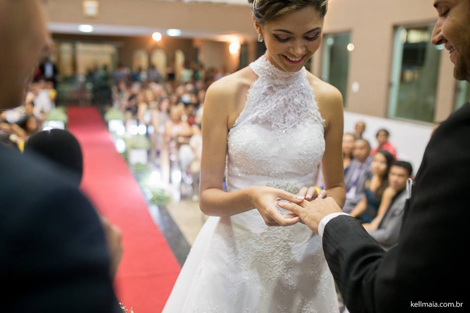 Foto por Kell Maia de Vitória/ES, fotografia de casamento Eunice e Fernando, na Serra/ES