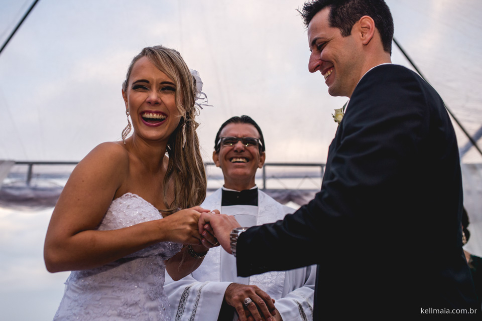 Fotografia por Kell Maia, Barra do Jucu, Vila Velha, ES, 2015, Karina e André, Casamento de dia