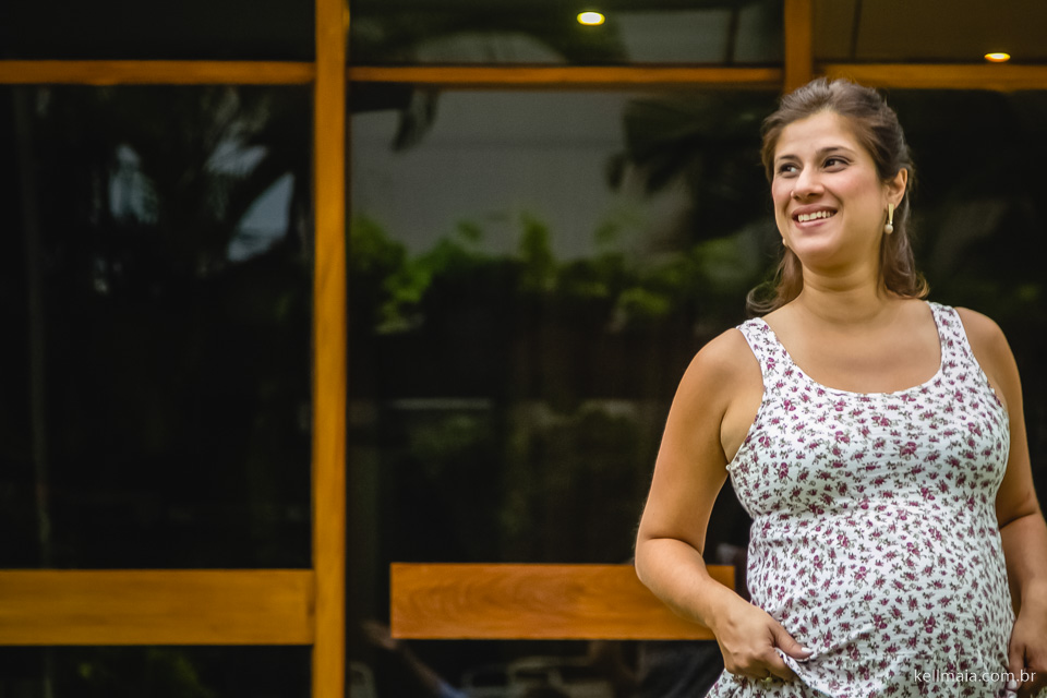 Fotografia por Kell Maia, Gestante, Grávida, em Vitória, ES, 2013, Cintya Lepre