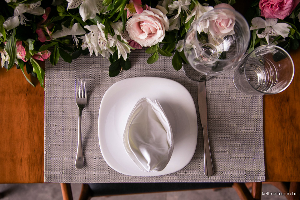 talheres no casamento, restaurante mahara