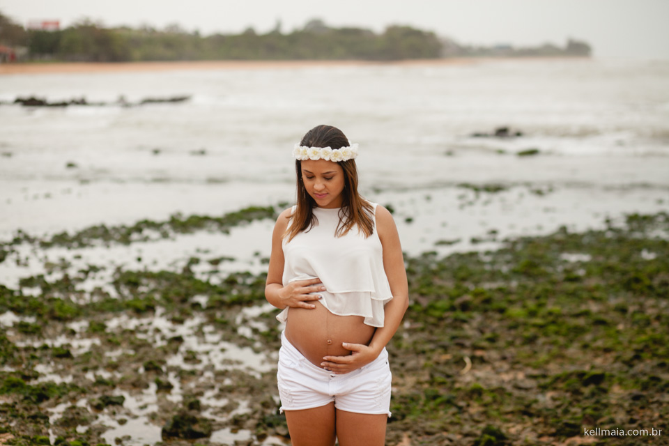 Fotografia por Kell Maia, Serra, ES, 2015, Gestante, Grávida, Daniele e Marcelo