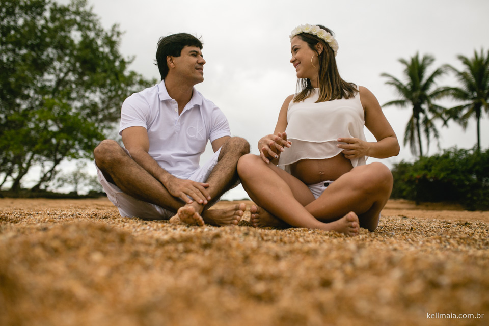 Fotografia por Kell Maia, Serra, ES, 2015, Gestante, Grávida, Daniele e Marcelo