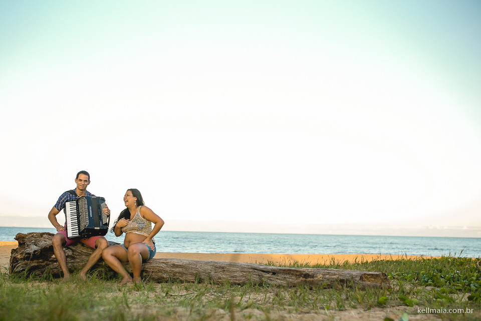 fotografia por Kell Maia, Vila Velha, ES, 2014, Kristiany e Jardel, Gestante, Grávidos