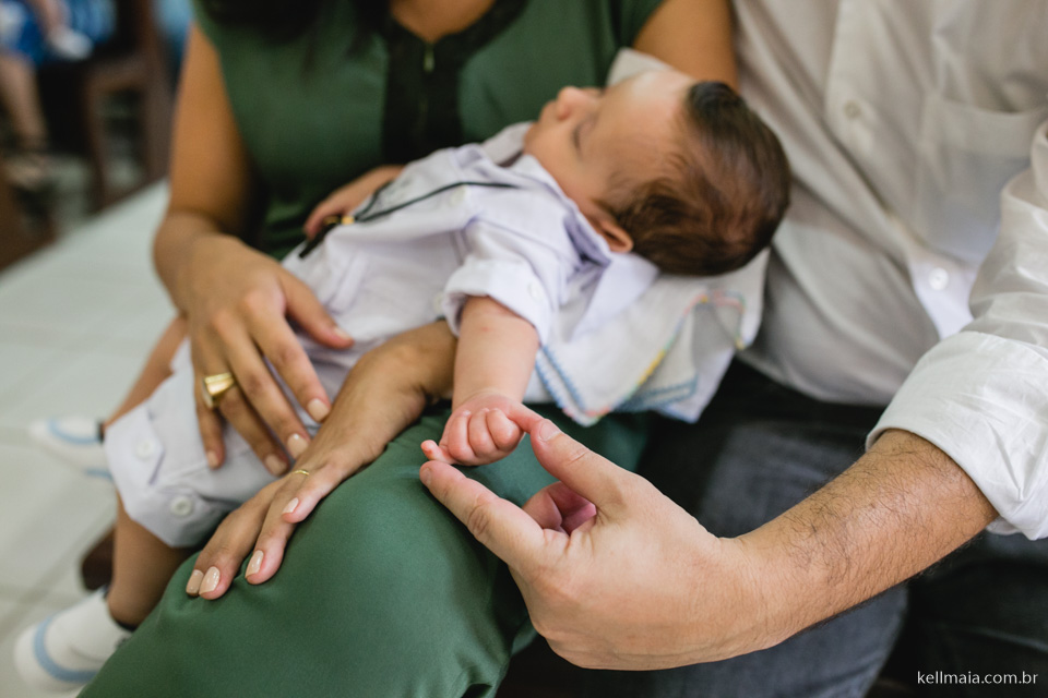 Fotografia por Kell Maia, Vila Velha, ES, 2016, Batizado, Samuel