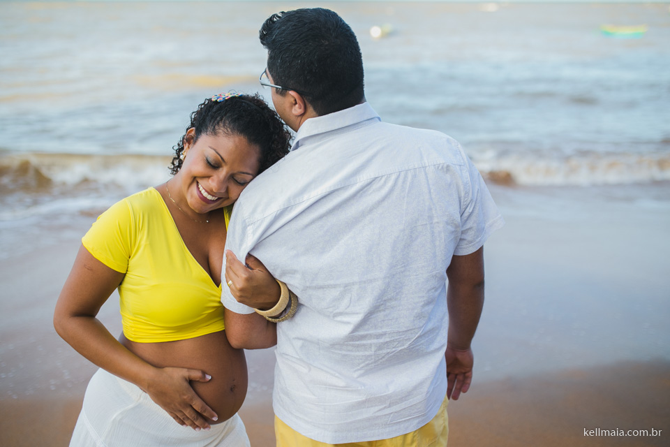 Fotografia por Kell Maia, Serra. ES. 2015, Amália e Dannilo, Gestante, Grávida, Grávidos
